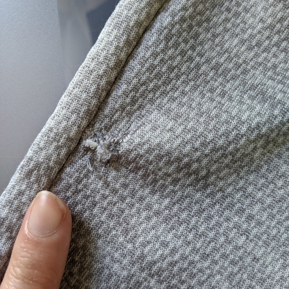 ADIDAS teams climawarm, ribbed grey jogger pants - Picture 12 of 12